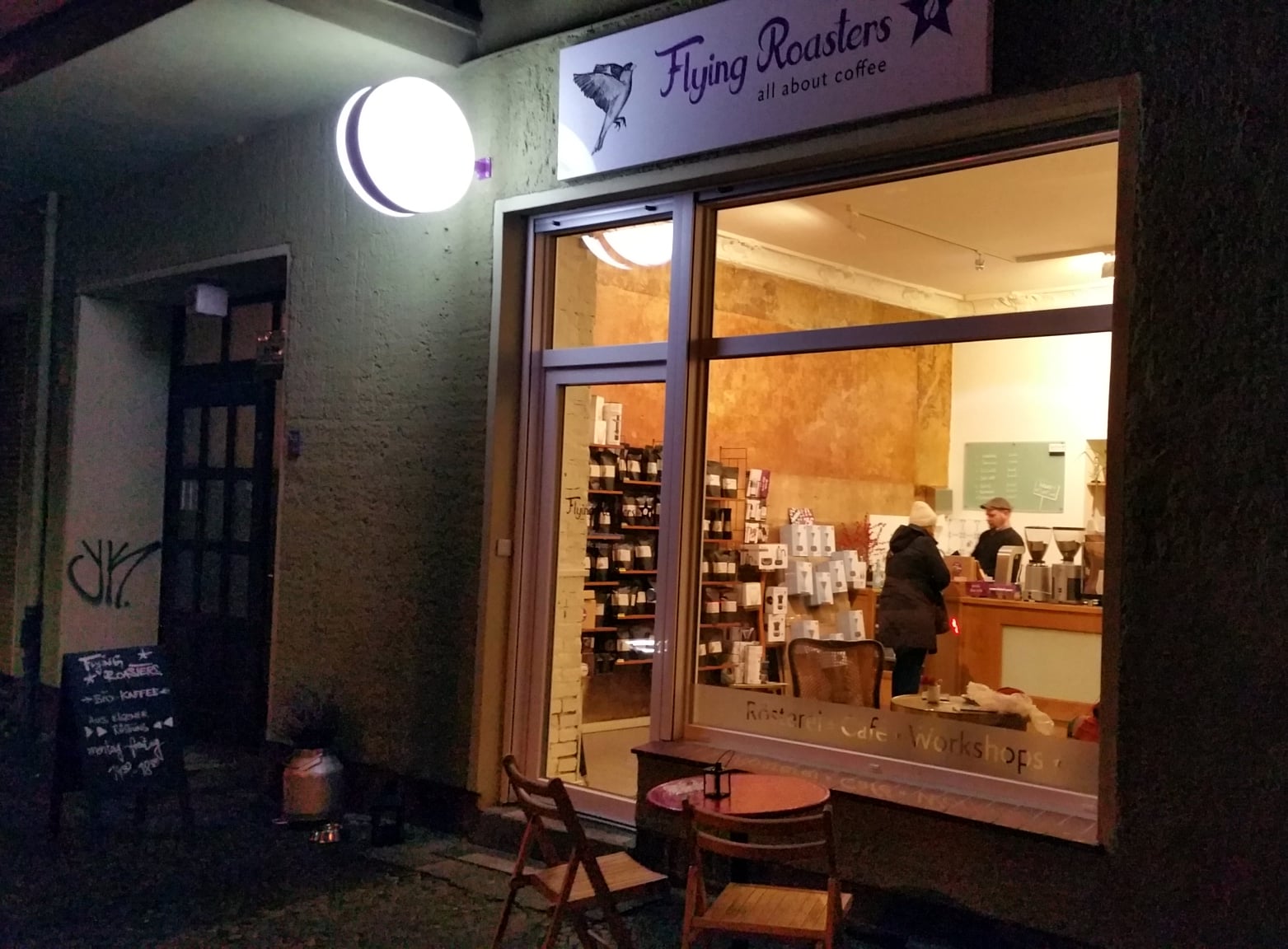 Flying Roasters roastery
