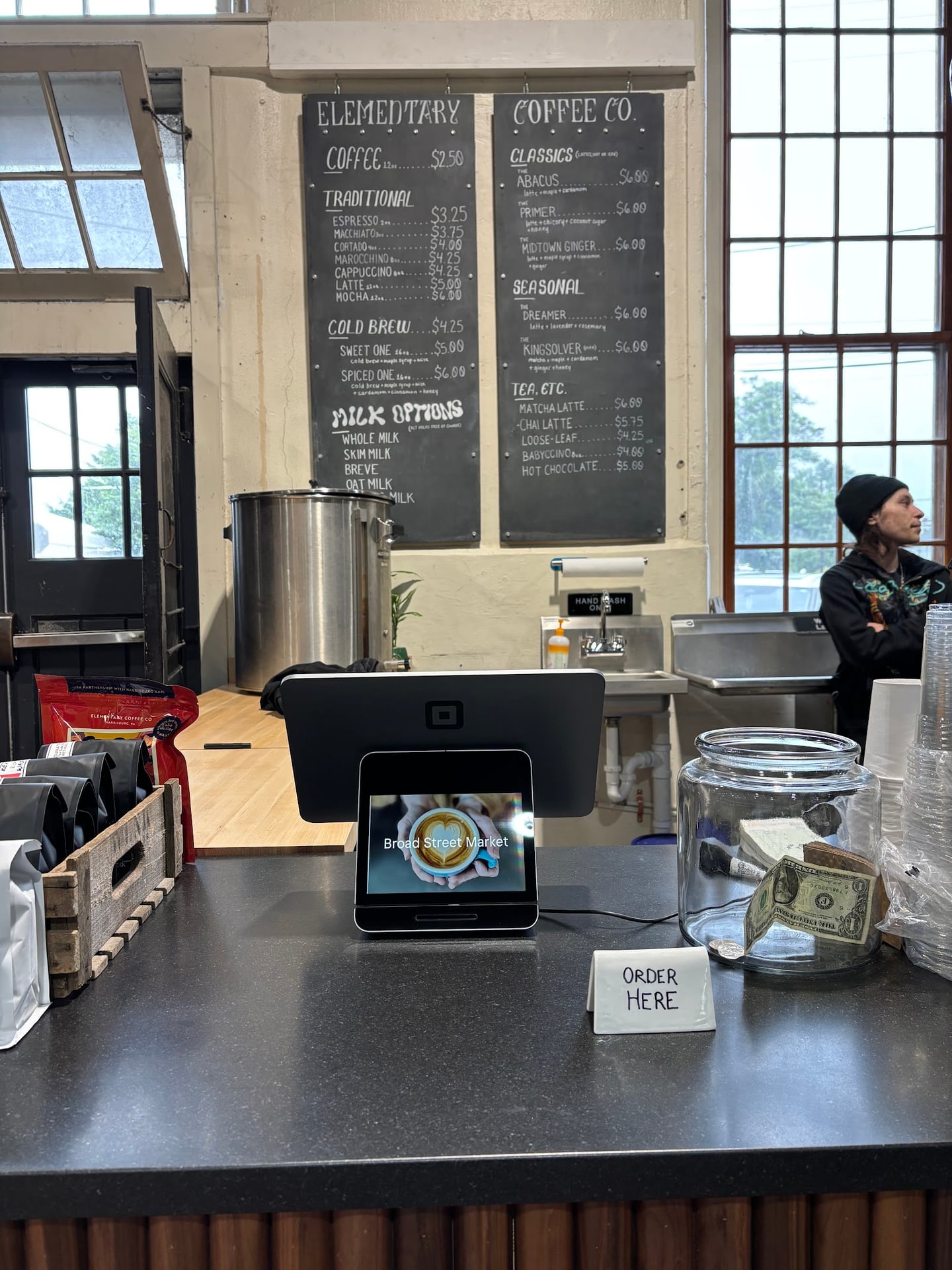 Elementary Coffee Co. Espresso Bar roastery