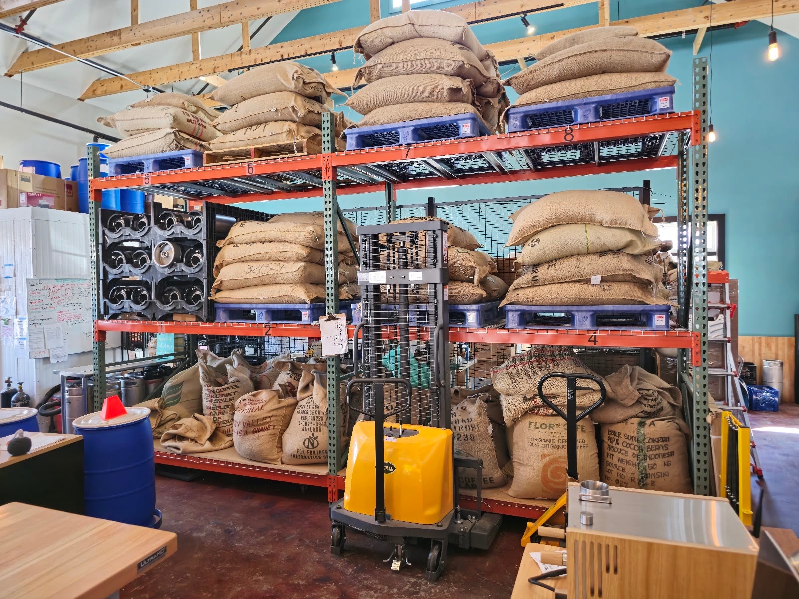 Three Fins Coffee Roasters roastery