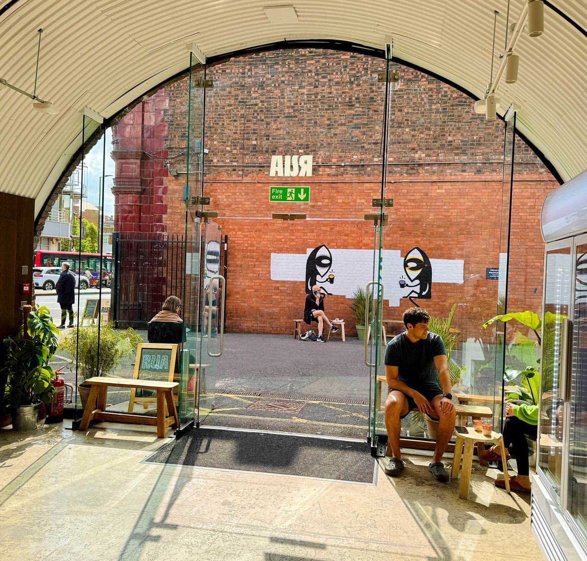 Rua Coffee Bar interior