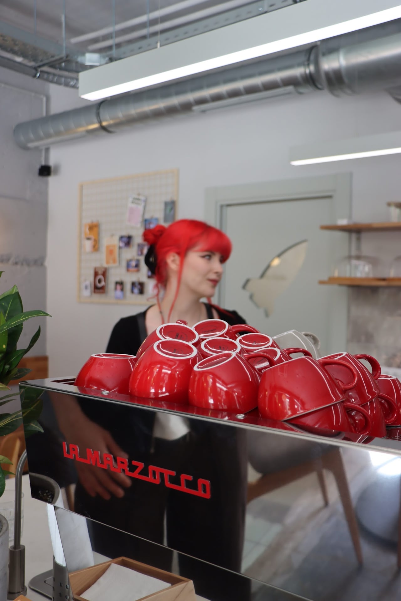 Rocket Coffee, specialty coffee shop interior