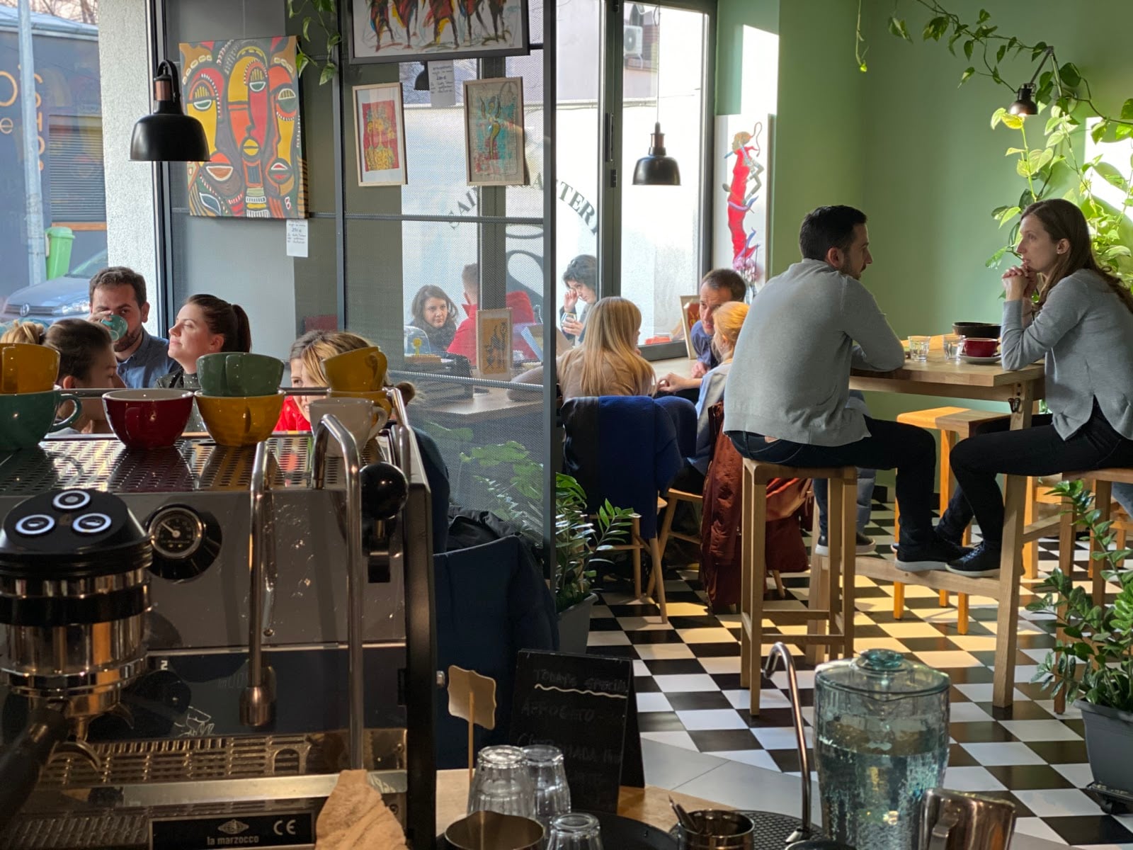Saint Roastery interior