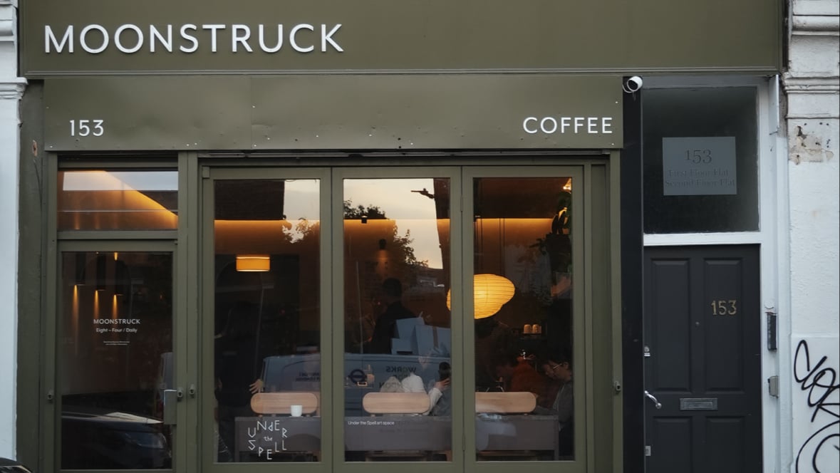 Moonstruck Cafe interior