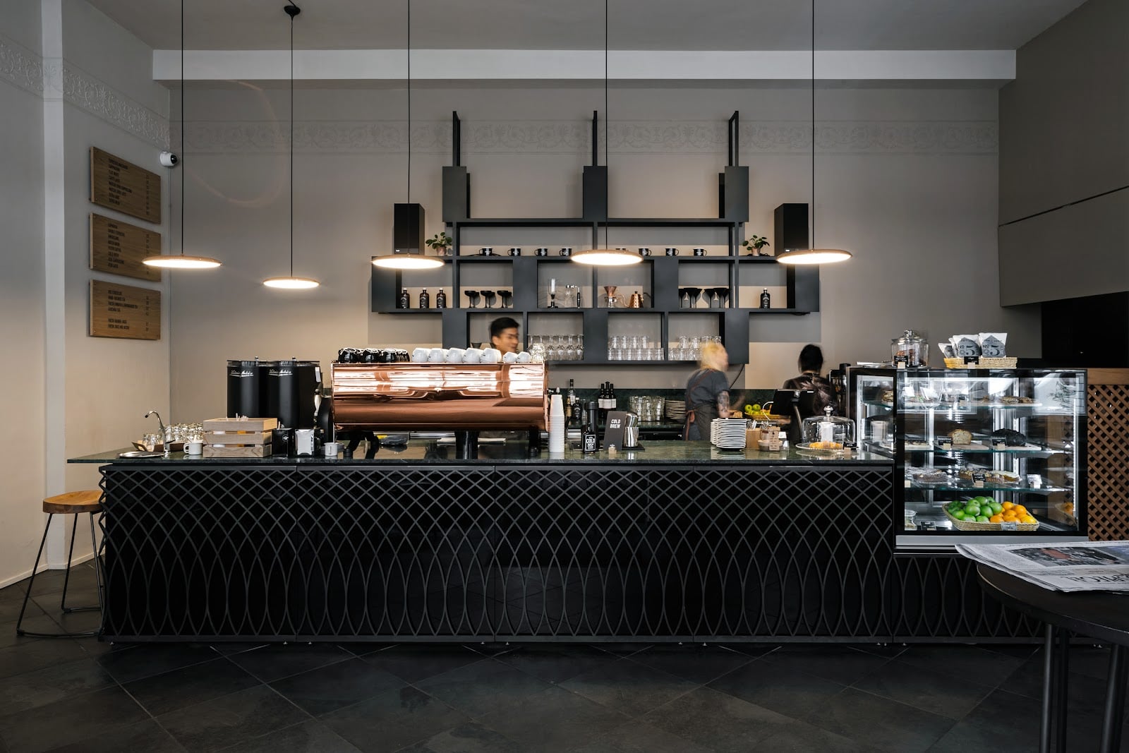 Röststätte Berlin interior