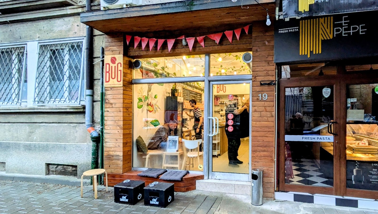 Bug Coffee interior