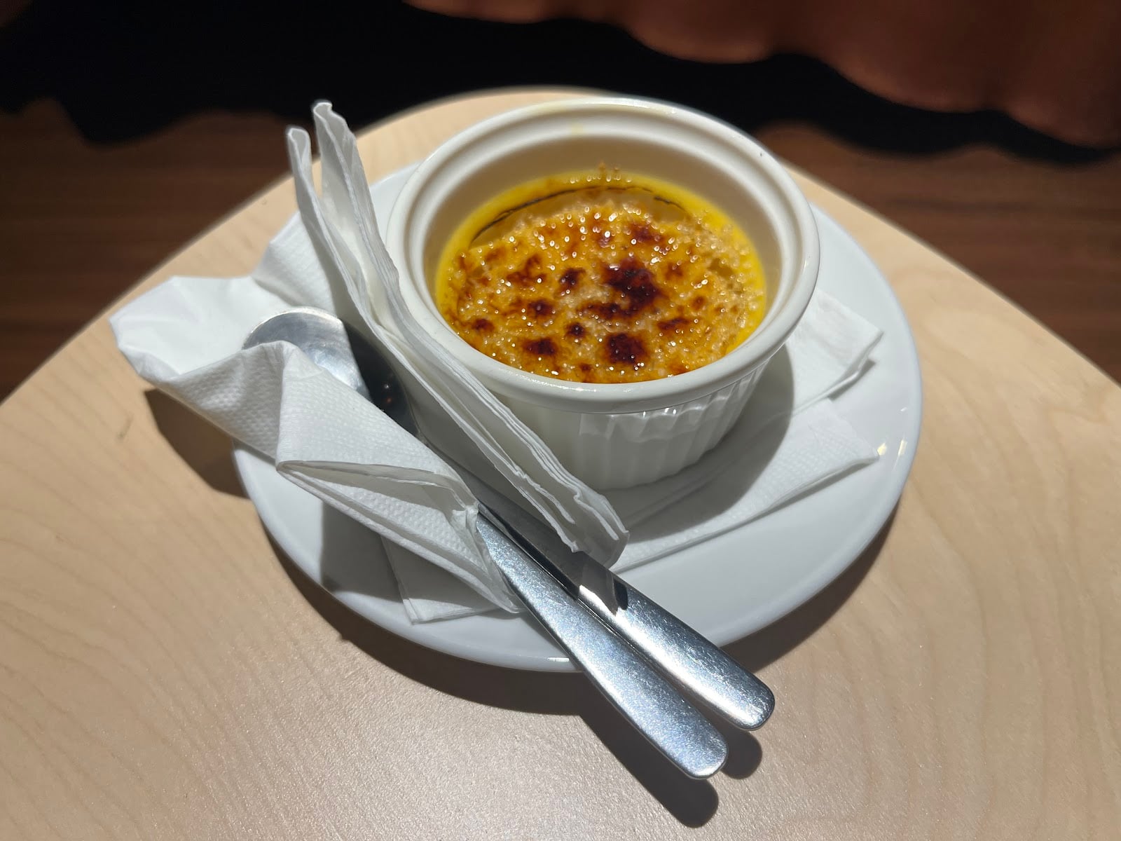 Photo of dark corner cafe