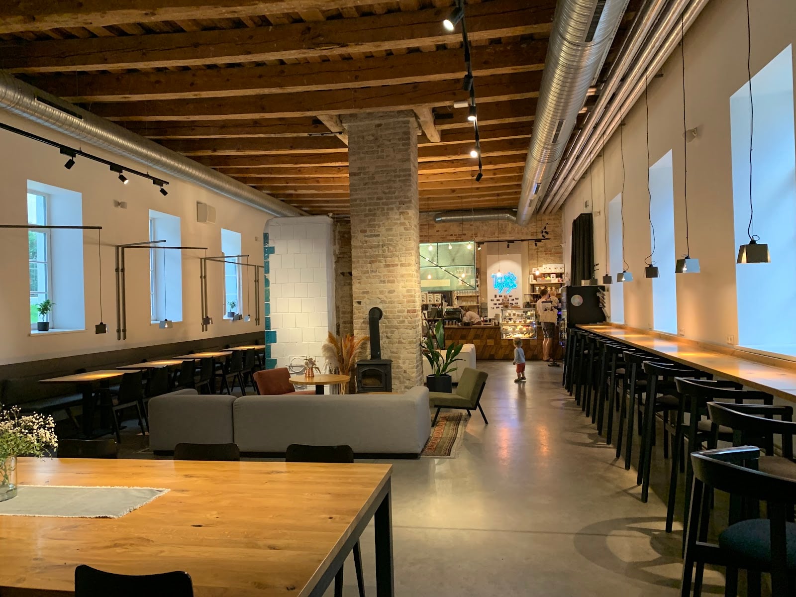Taste Map Tech Café interior