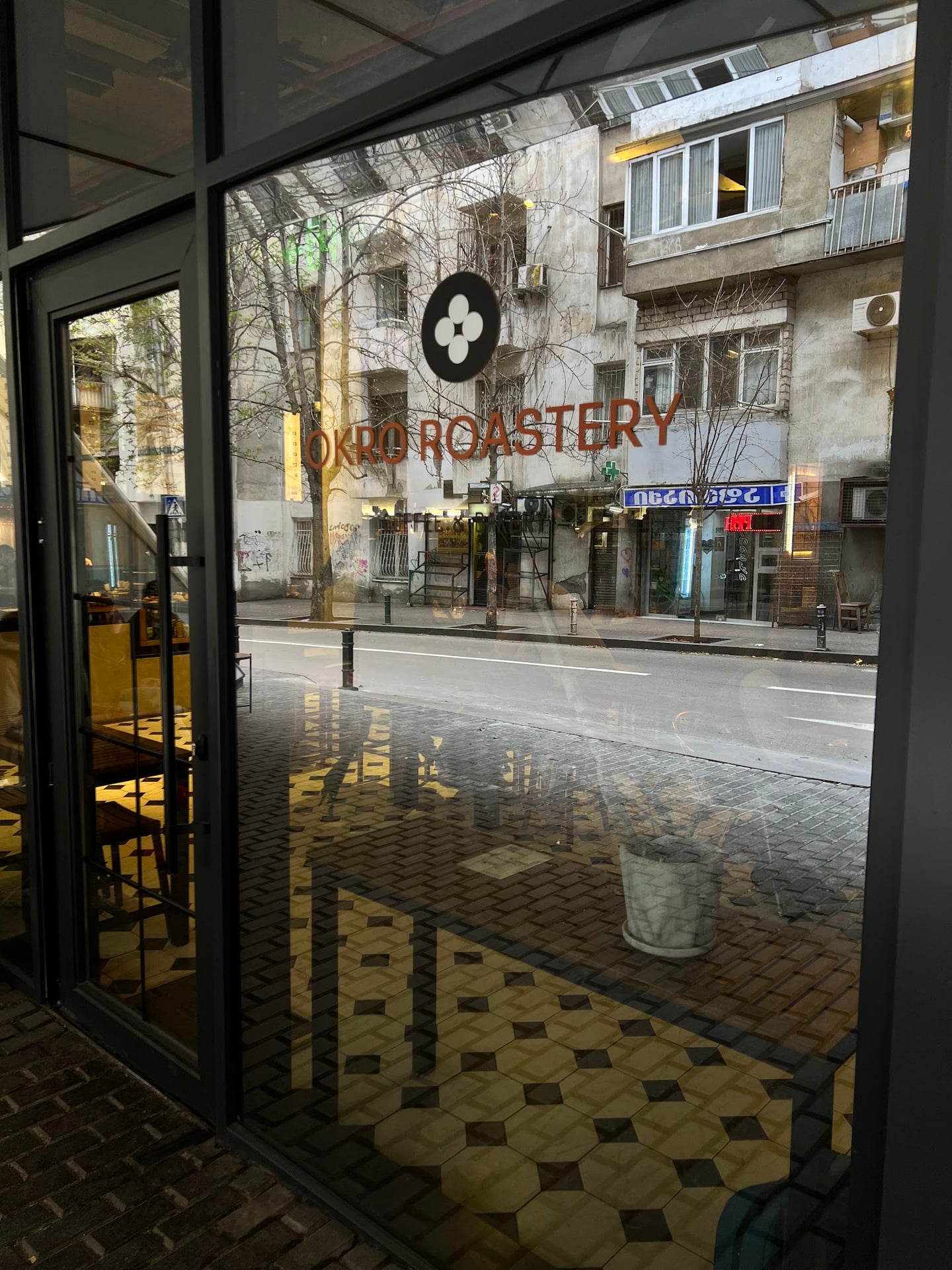 OKRO Coffee Roastery interior