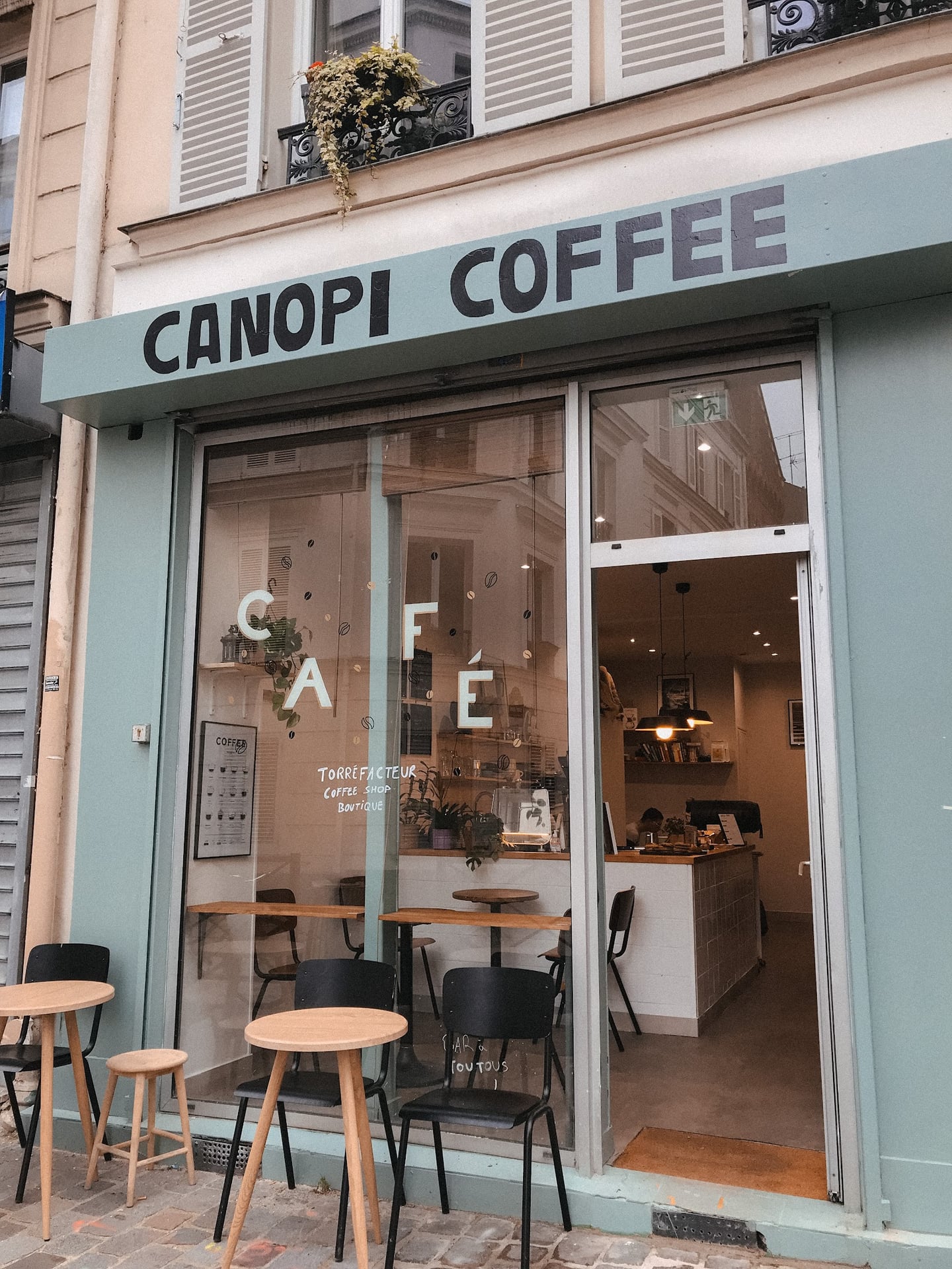 Canopi Coffee interior