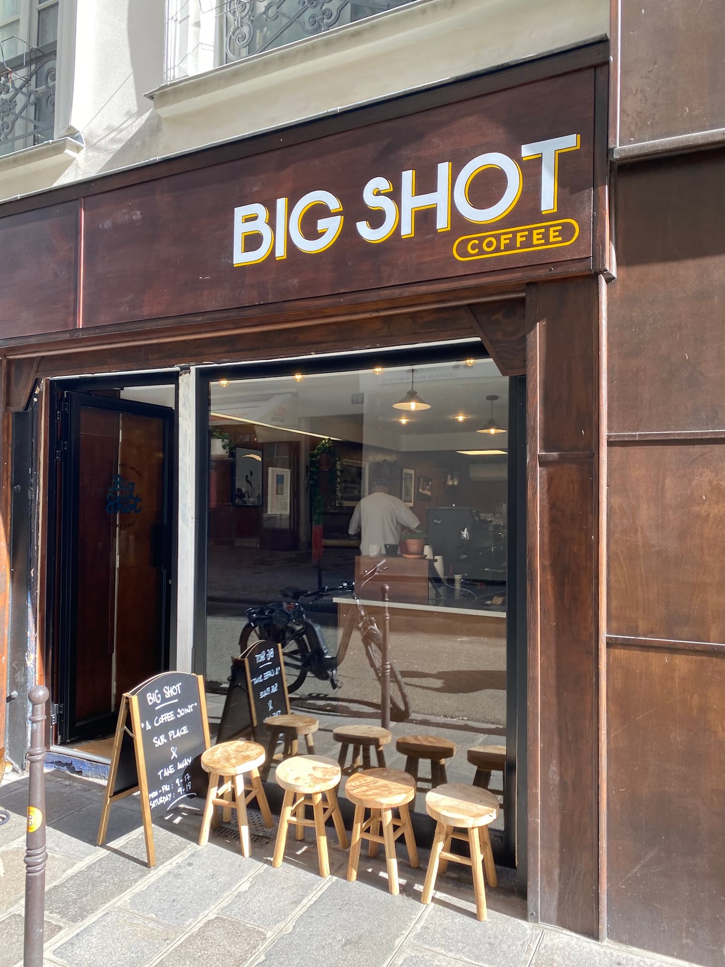 Big Shot coffee interior
