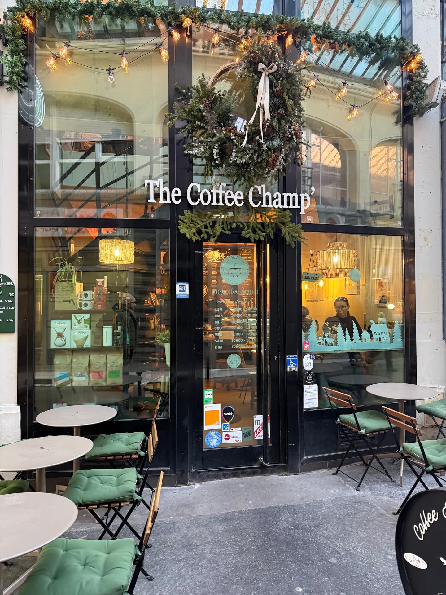The coffee champ'
