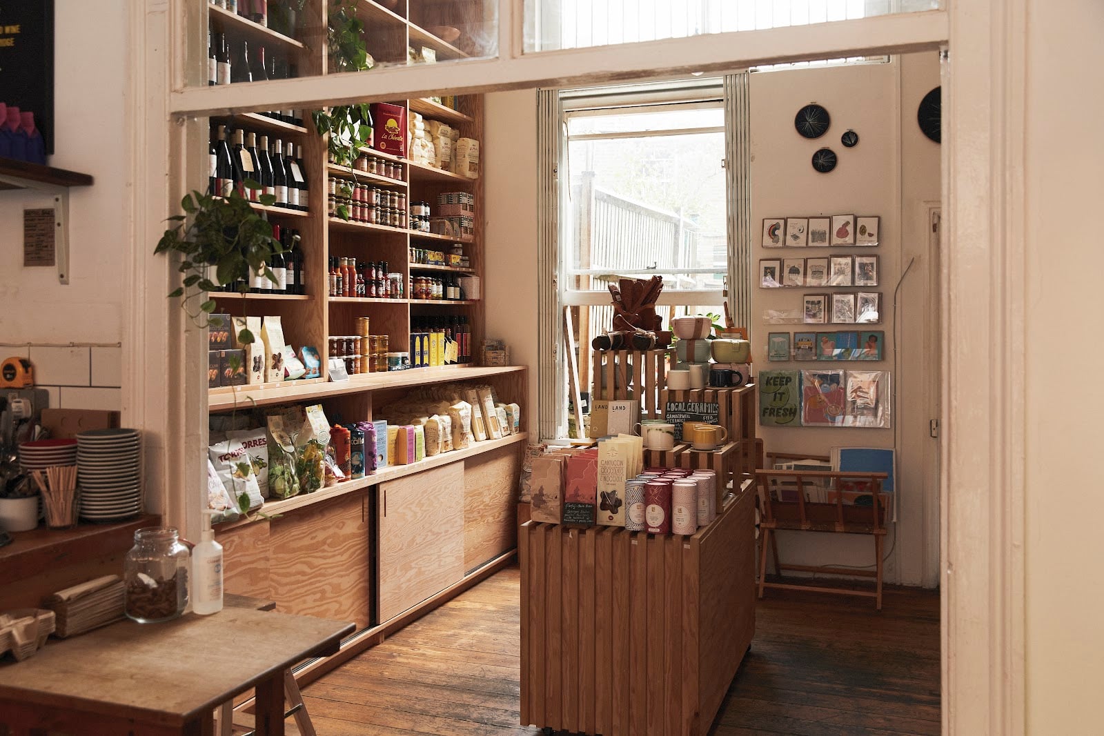 Lumberjack Cafe interior