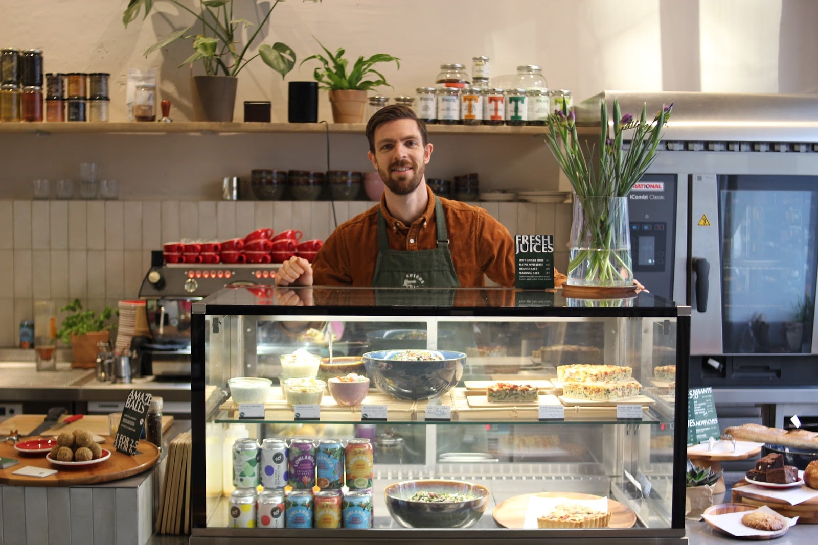 SPIERS good food Café interior