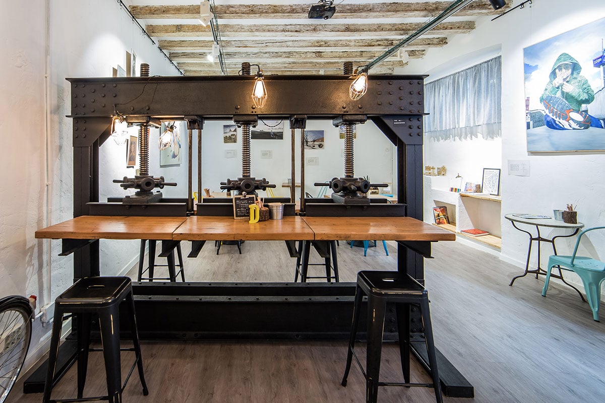 Departure Coffee Co. interior