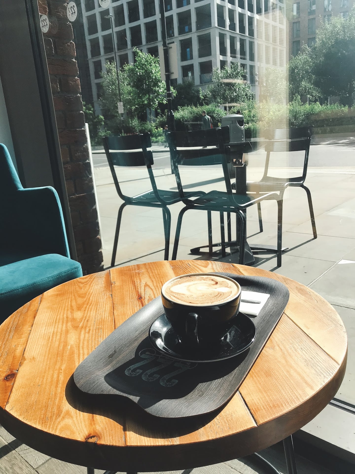 Twenty Second Coffee Royal Wharf interior