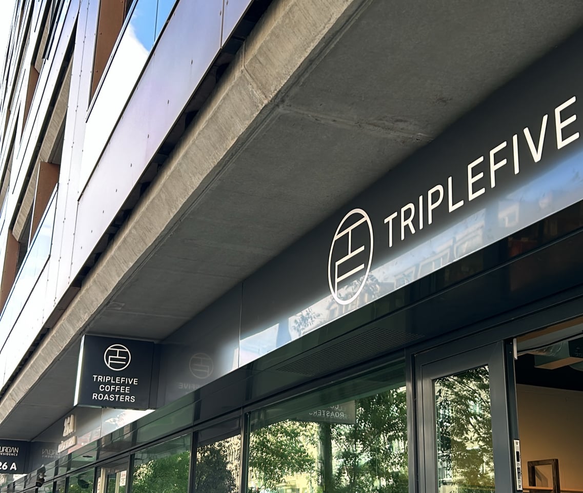 Triple five coffee roasters - cafe 2 interior