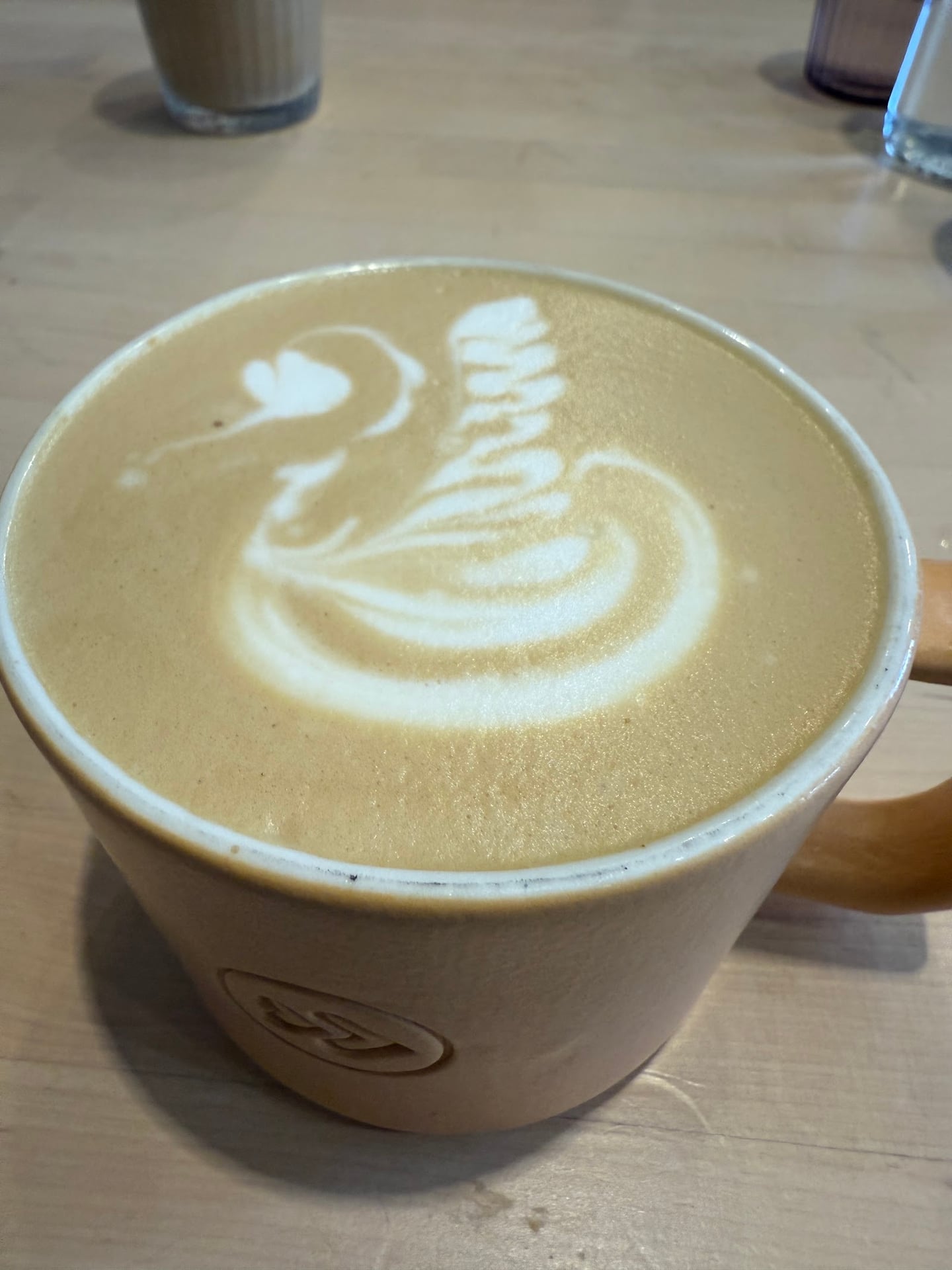 Photo of tamper coffee