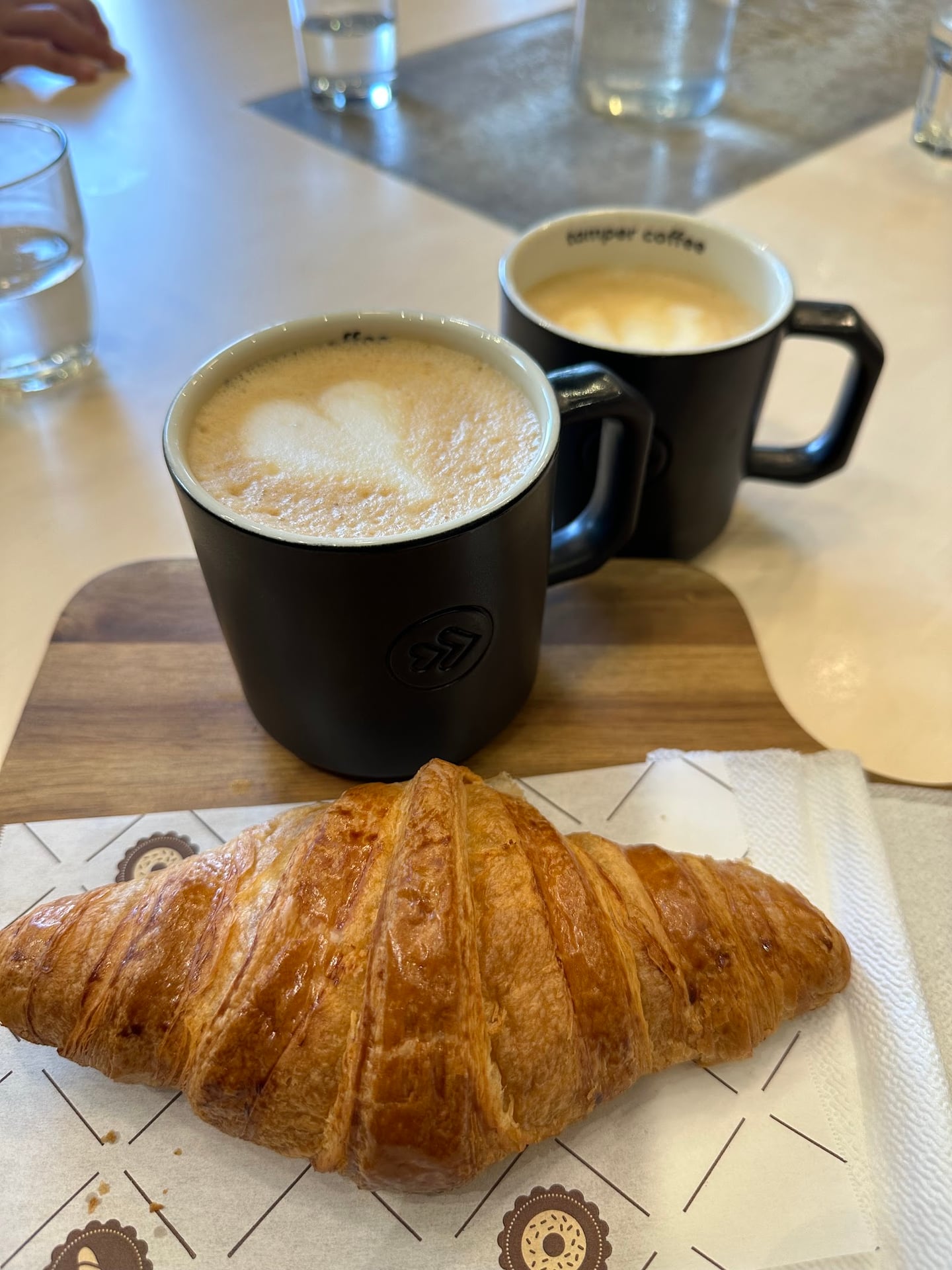Photo of tamper coffee