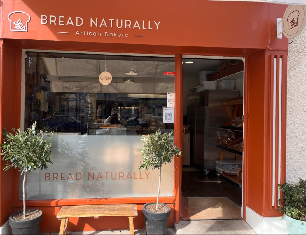 Bread Naturally Artisan Bakery interior