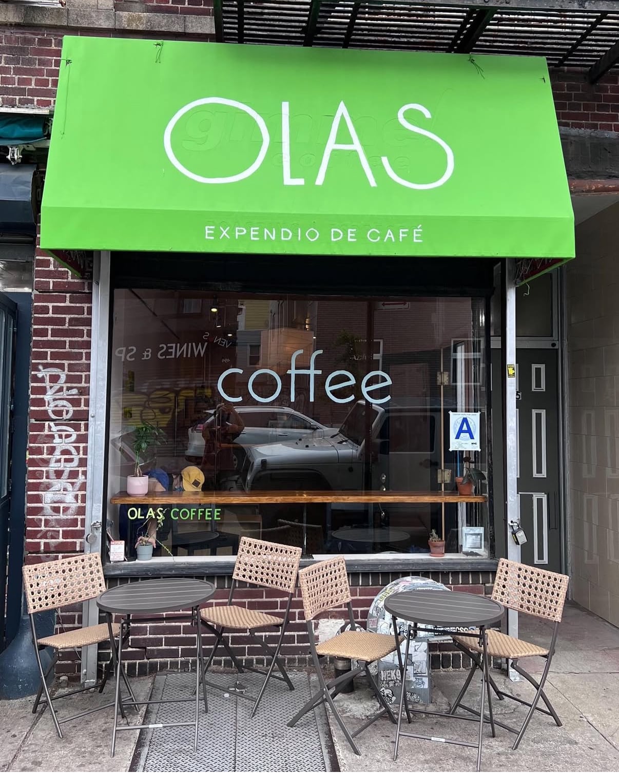 Olas Coffee Company interior
