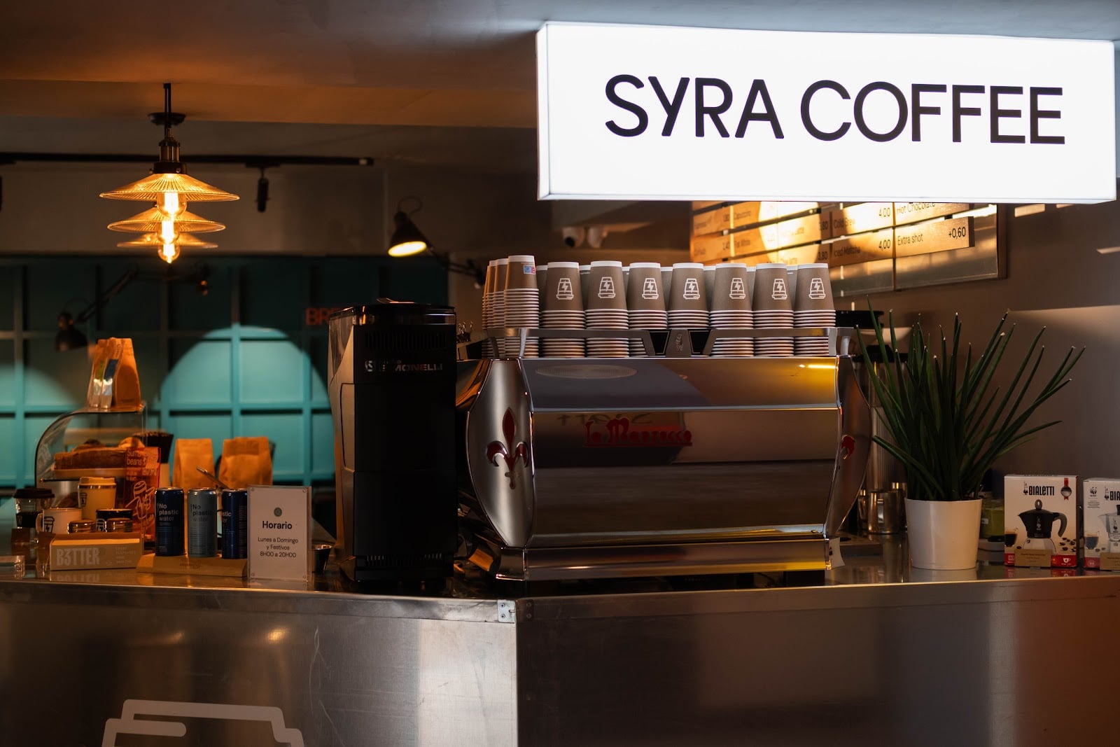 Syra Coffee interior