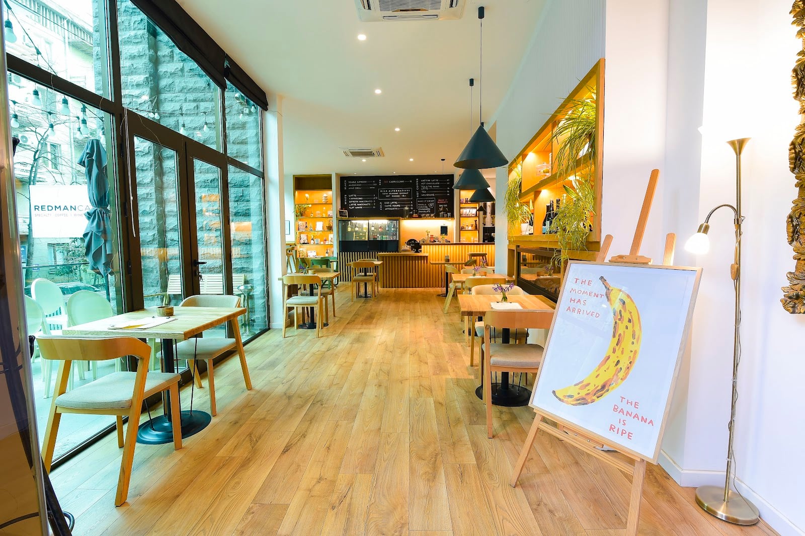 Red Man Cafe interior