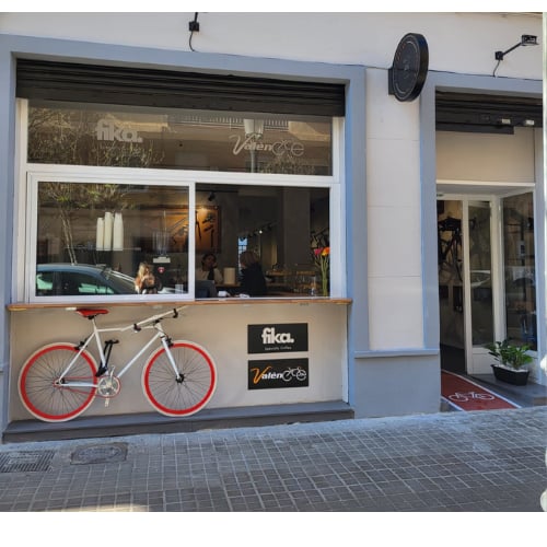 CoffeeCycle "Bike Shop & Specialty Coffee" interior