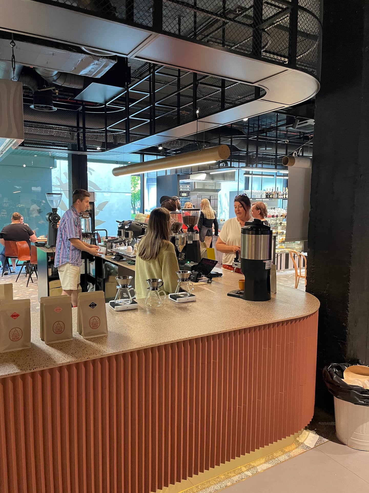 Paper Mill Coffee Viru interior