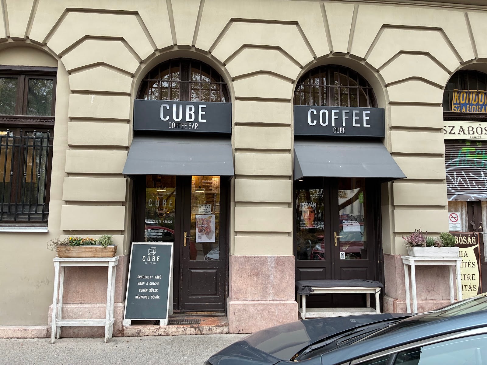 Cube Coffee Bar - specialty coffee shop interior