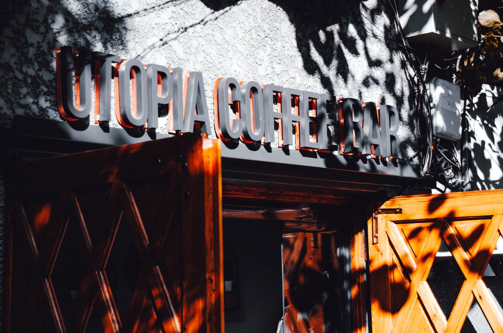 Utopia Coffee Bar interior