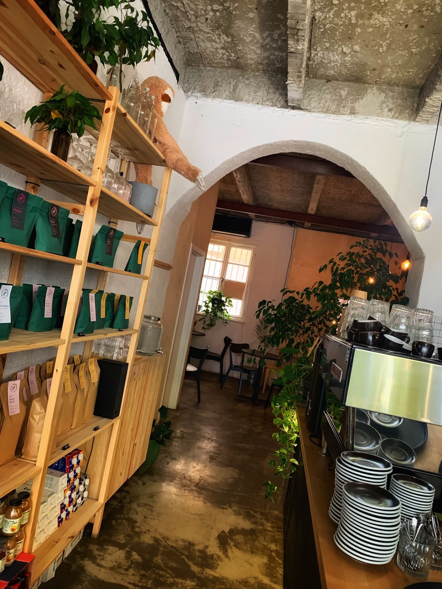 Blue Mondays Coffee Roasters interior