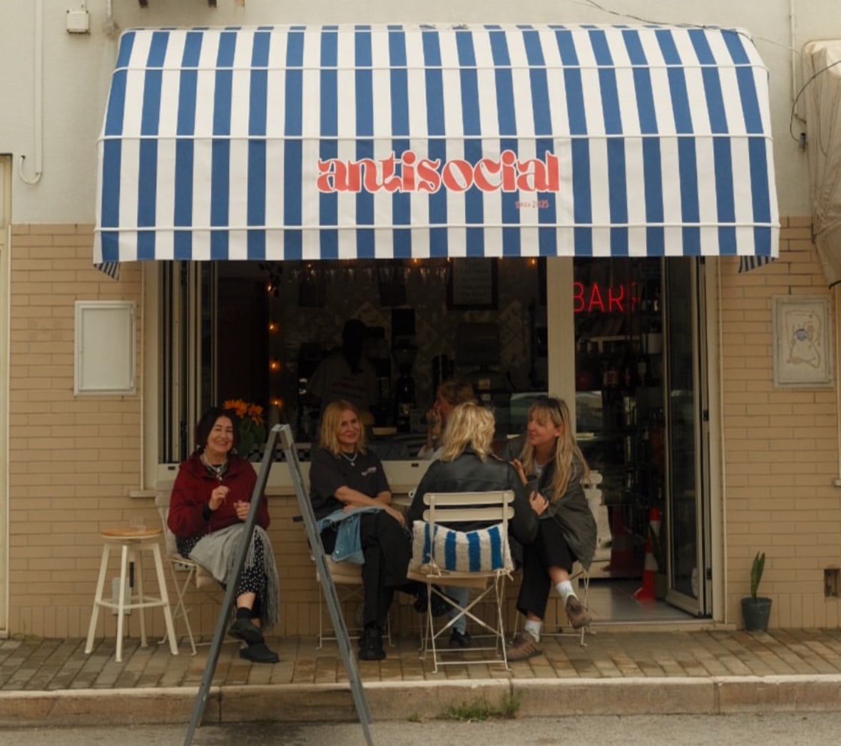 antisocial - we are not a brunch or a coffee shop. We are a concept.