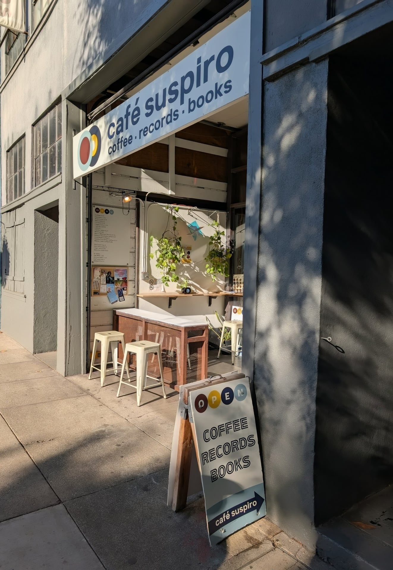 Photo of Cafe Suspiro - coffee, records, and books!