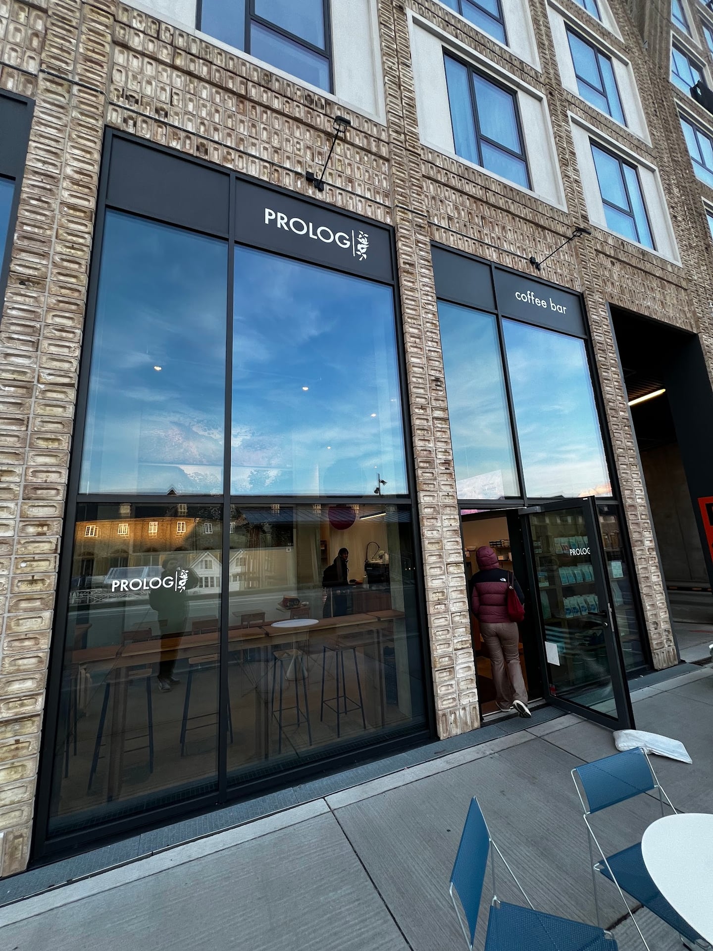 Prolog Coffee Bar Papirøen interior