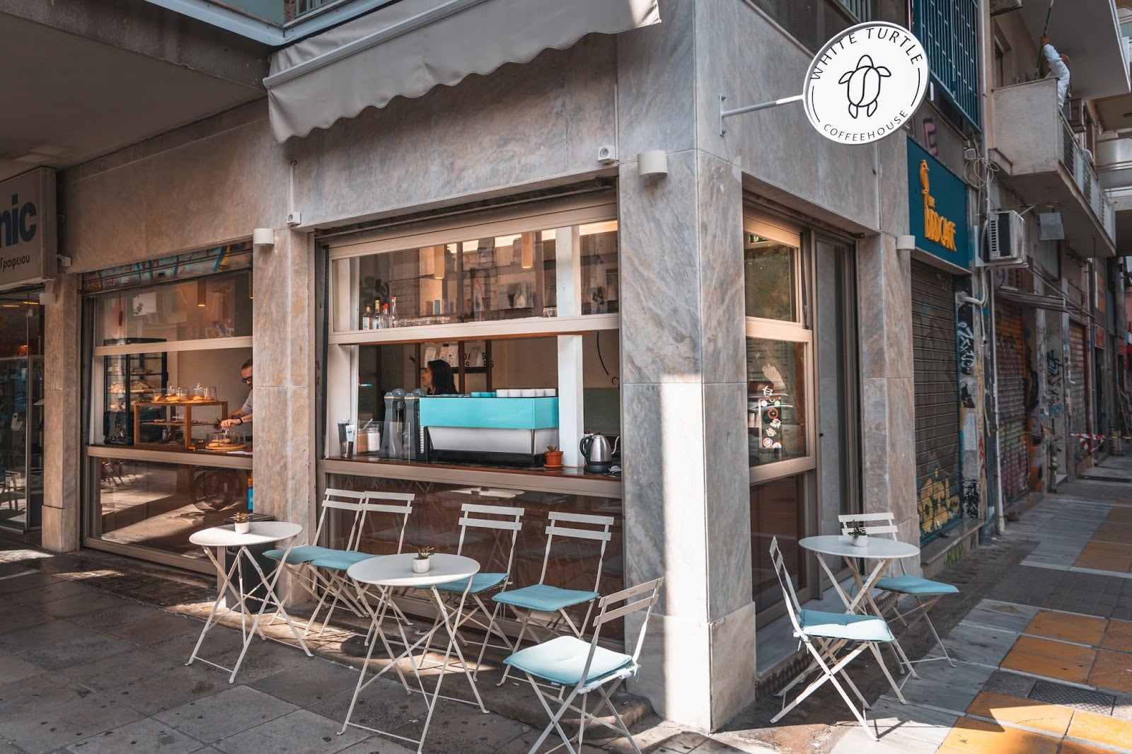White Turtle Coffeehouse interior