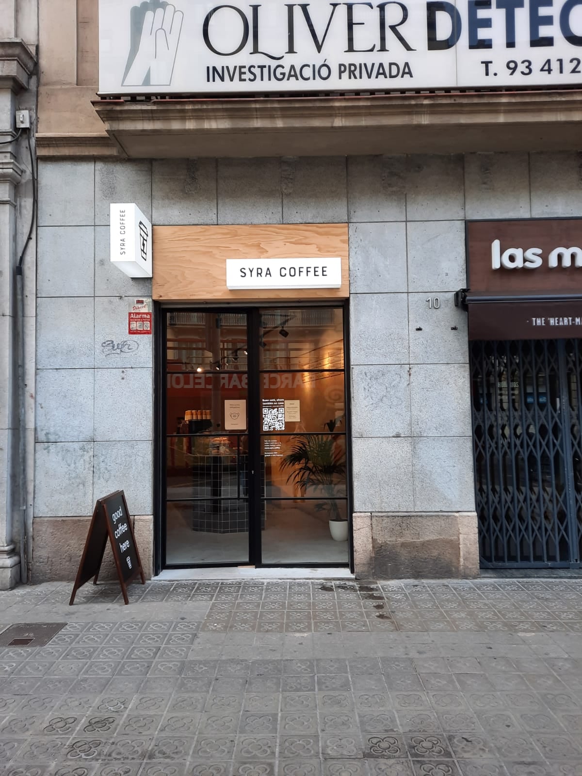 Syra Coffee - Universitat interior