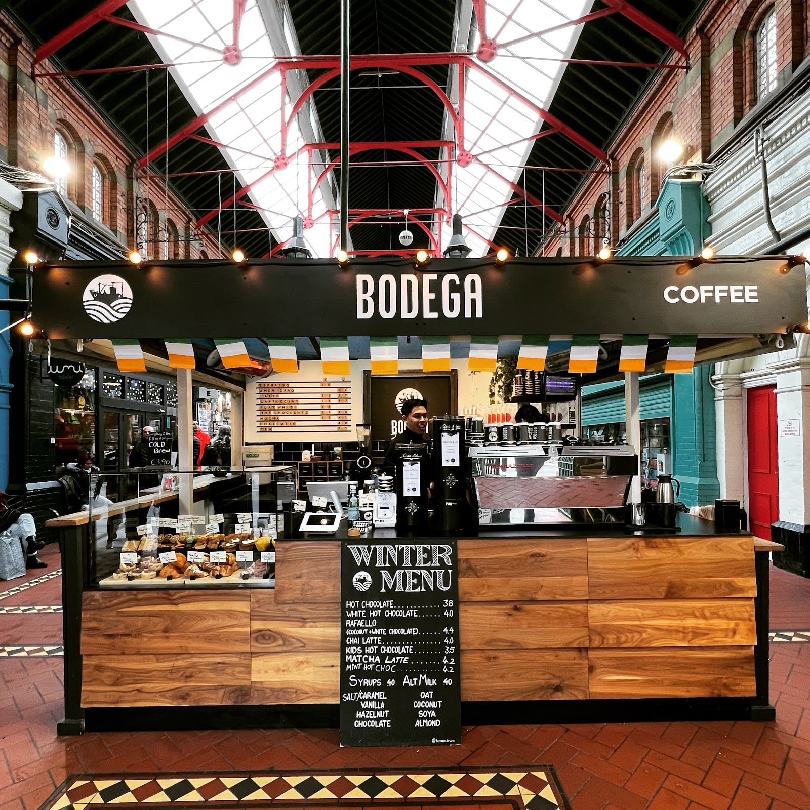 Bodega Coffee - George’s Arcade interior