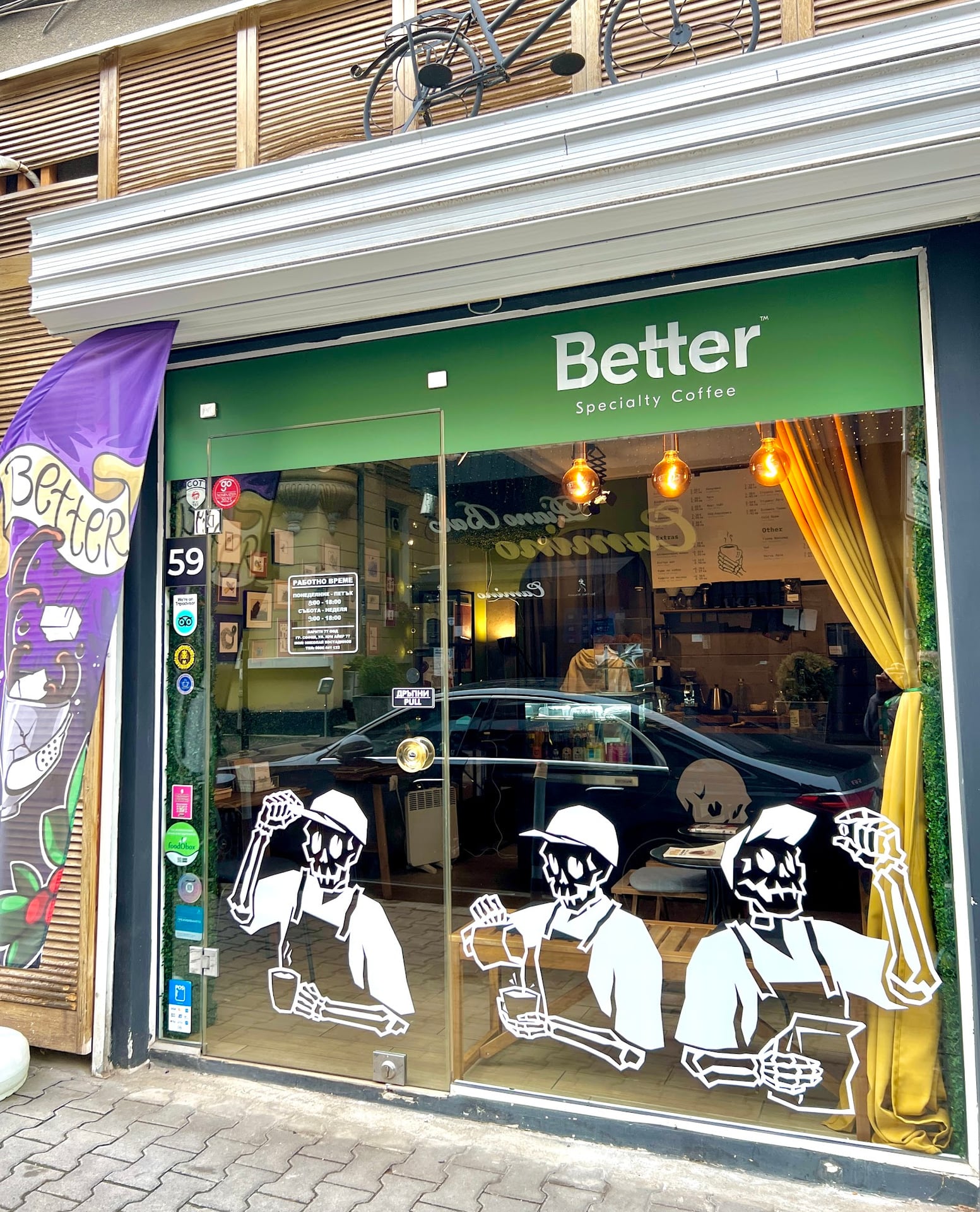 Better Specialty Coffee interior