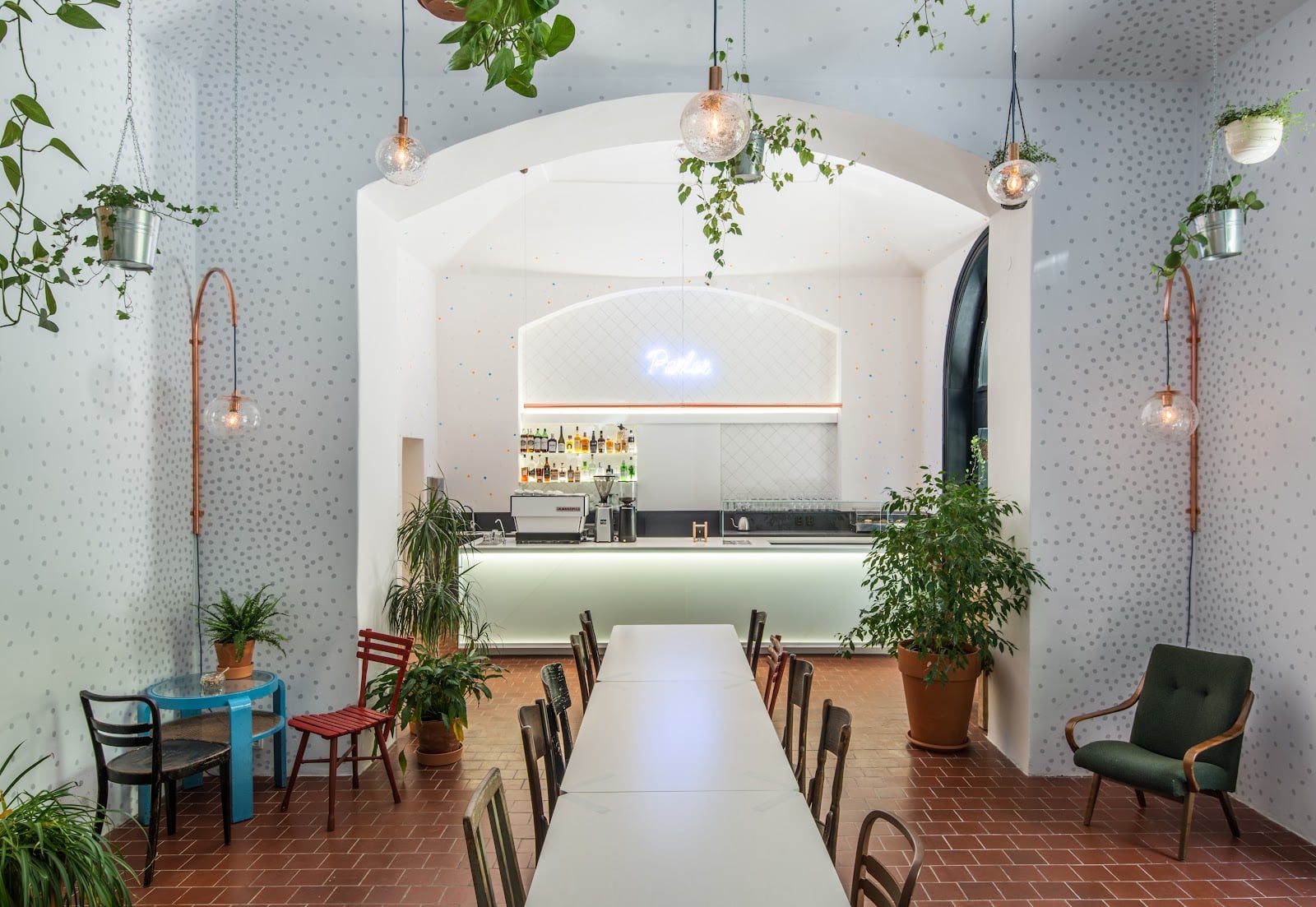 Cafe Parlor interior