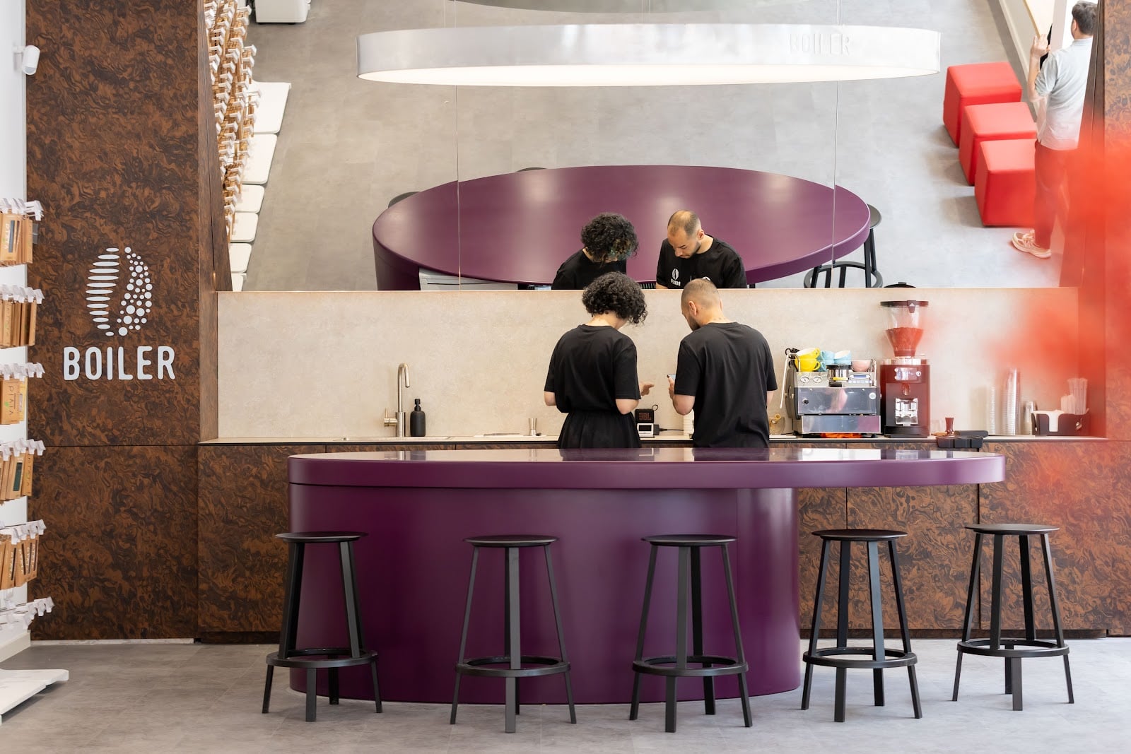 Boiler x Vodafone interior