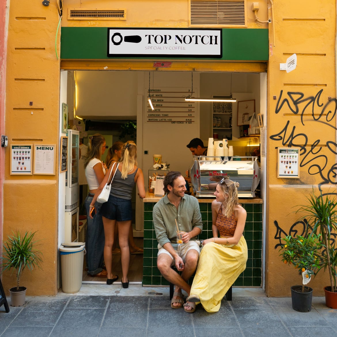Top Notch Specialty Coffee interior