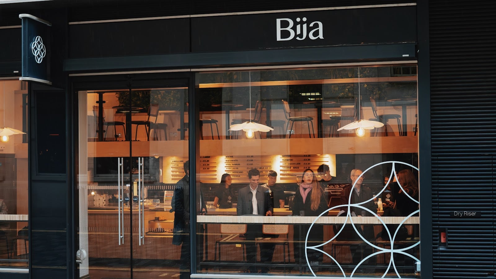 Bija Coffee interior