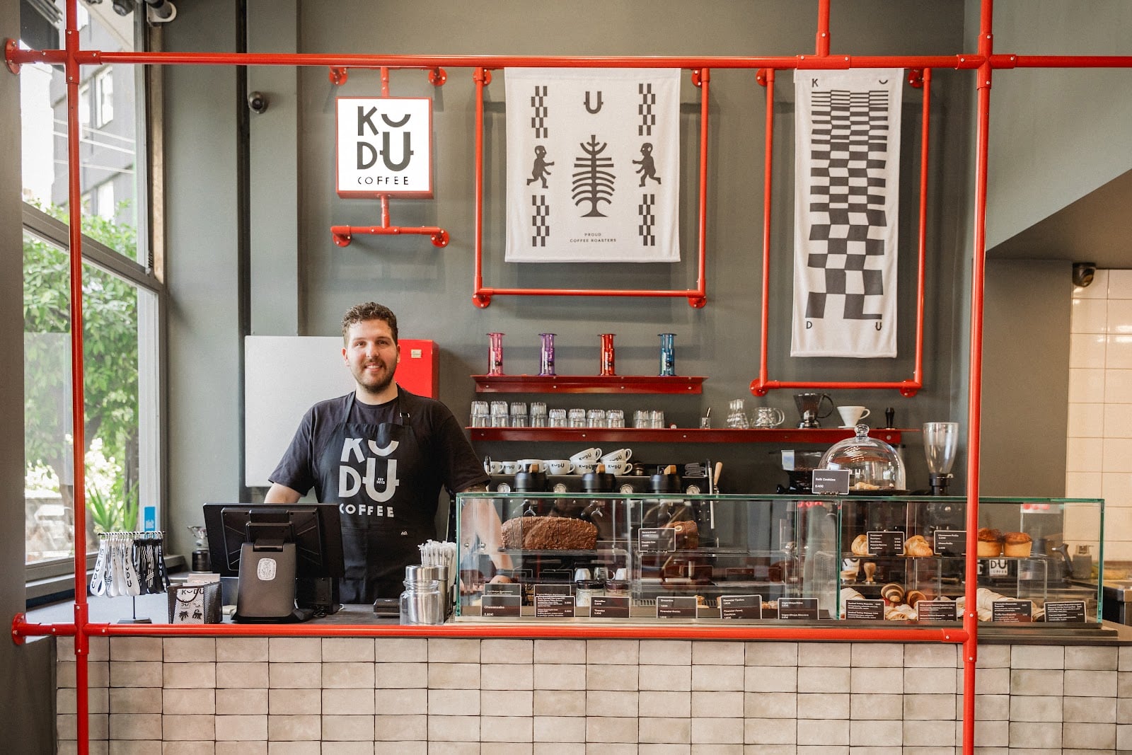 KUDU Coffee Shop Pagrati interior