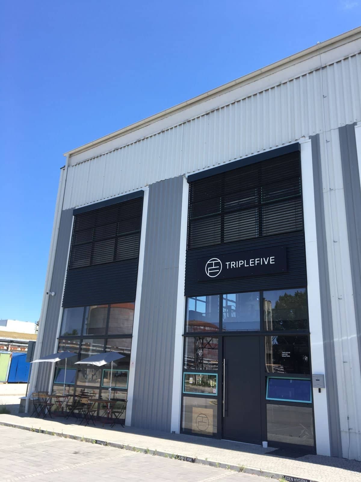 Triple five coffee roasters - roastery interior