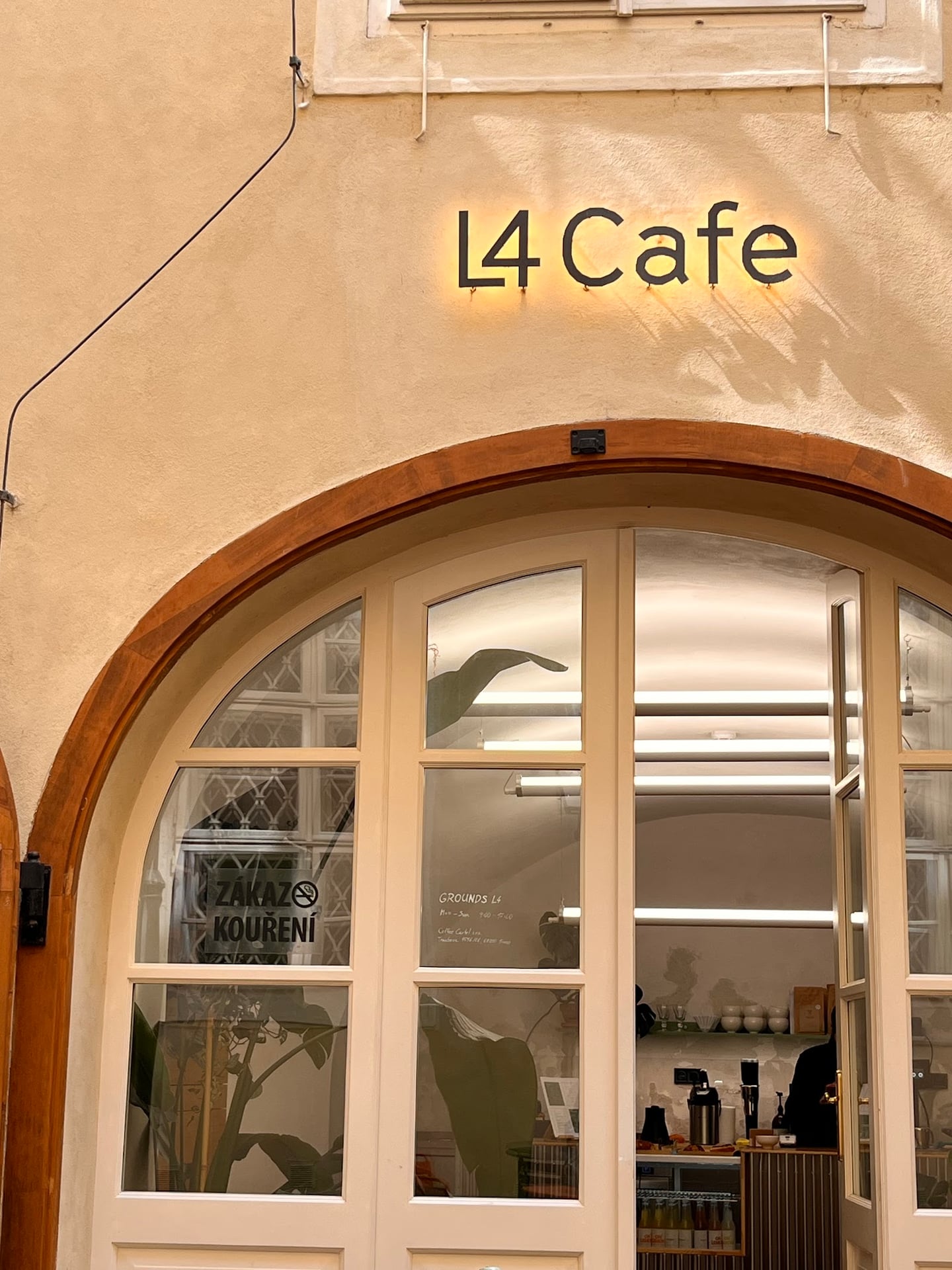 Lázeňská 4 cafe interior
