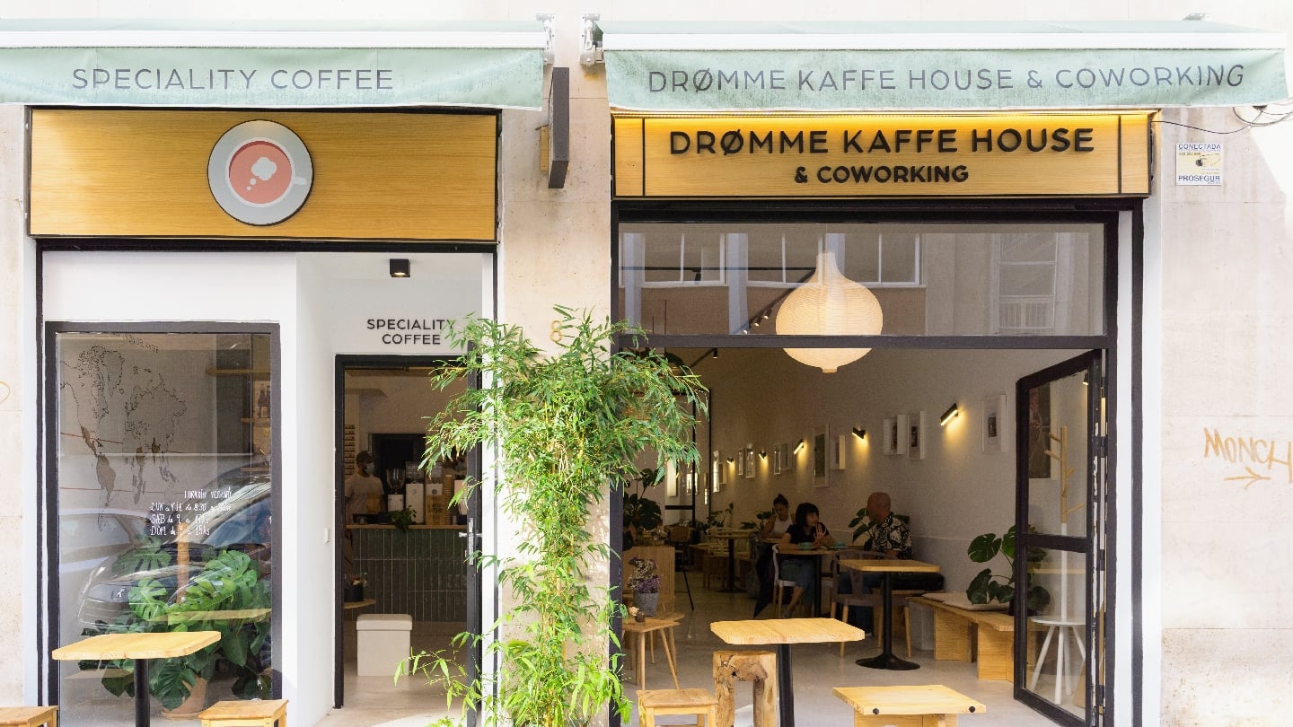 Drømme Kaffe House - Café de especialidad interior