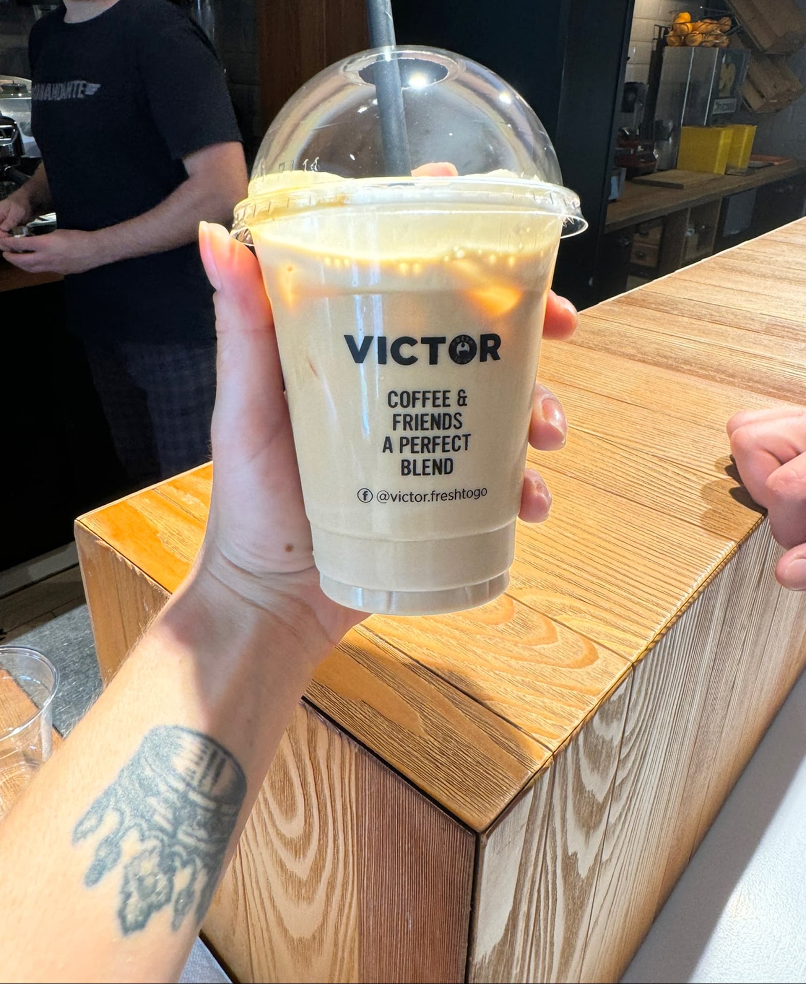 Photo of Victor. Fresh to go