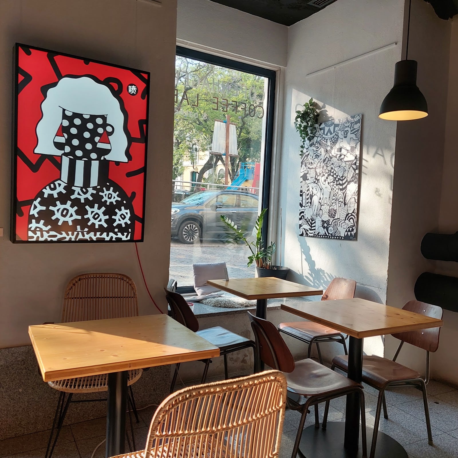 Copenhagen Coffee Lab - Alcântara interior