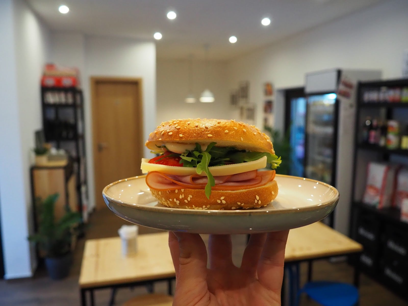 SEED Budapest coffee shop • eatery interior