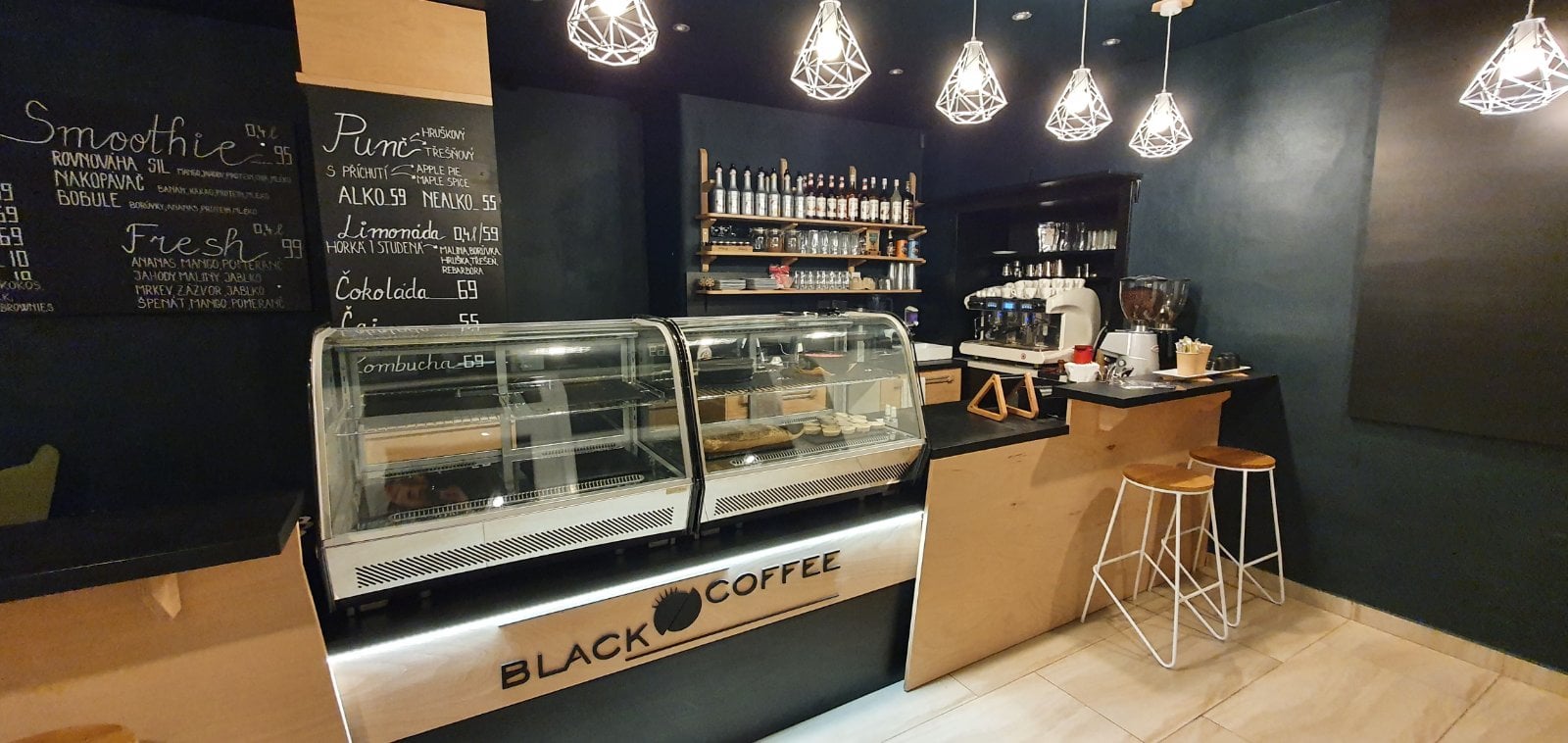 Black Coffee interior